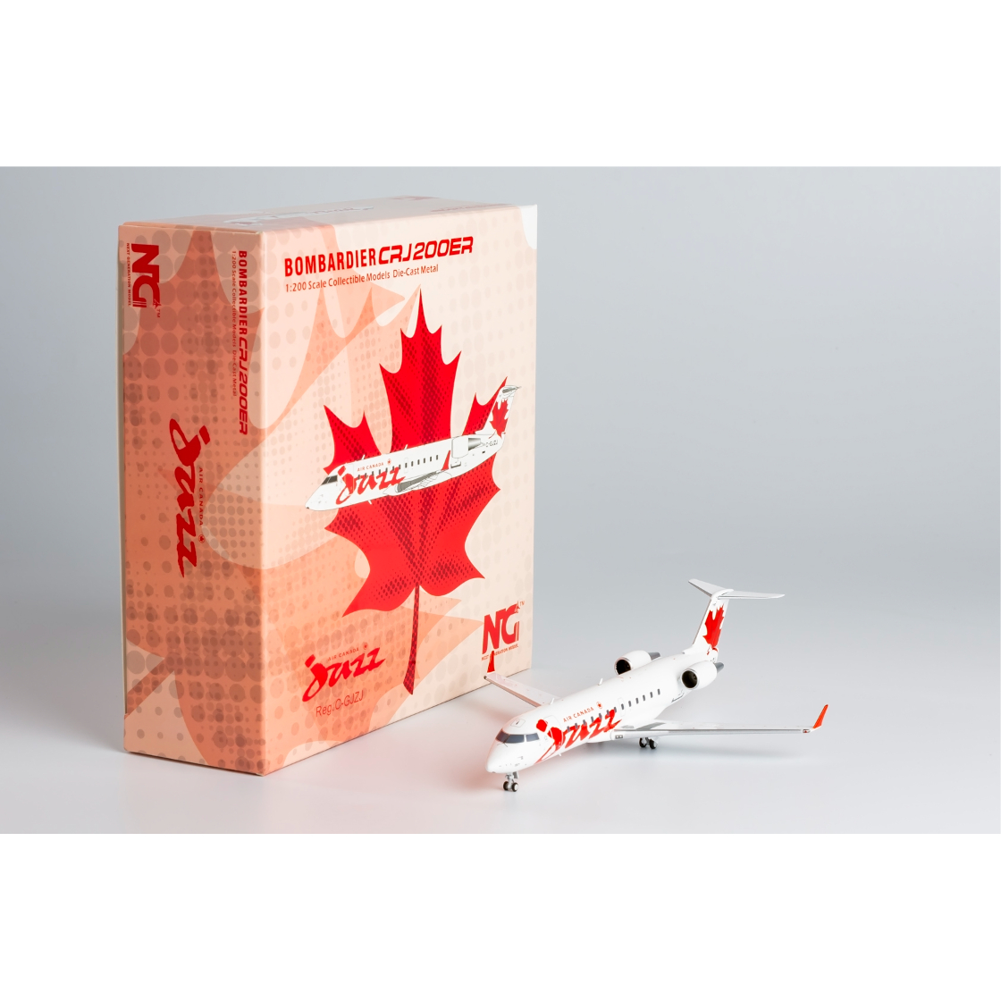 お取り寄せ商品】1/200 CRJ-200ER エア・カナダ・エクスプレス「ジャズ