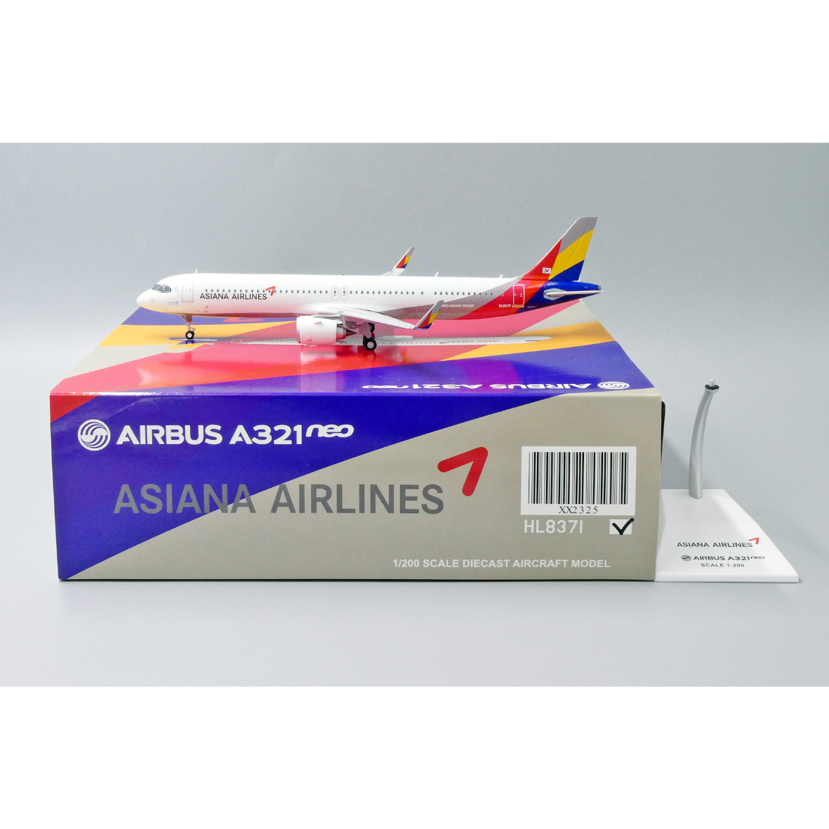 1/200 A321NEO アシアナ航空 HL8371 | ひこーきちゃん模型専門店