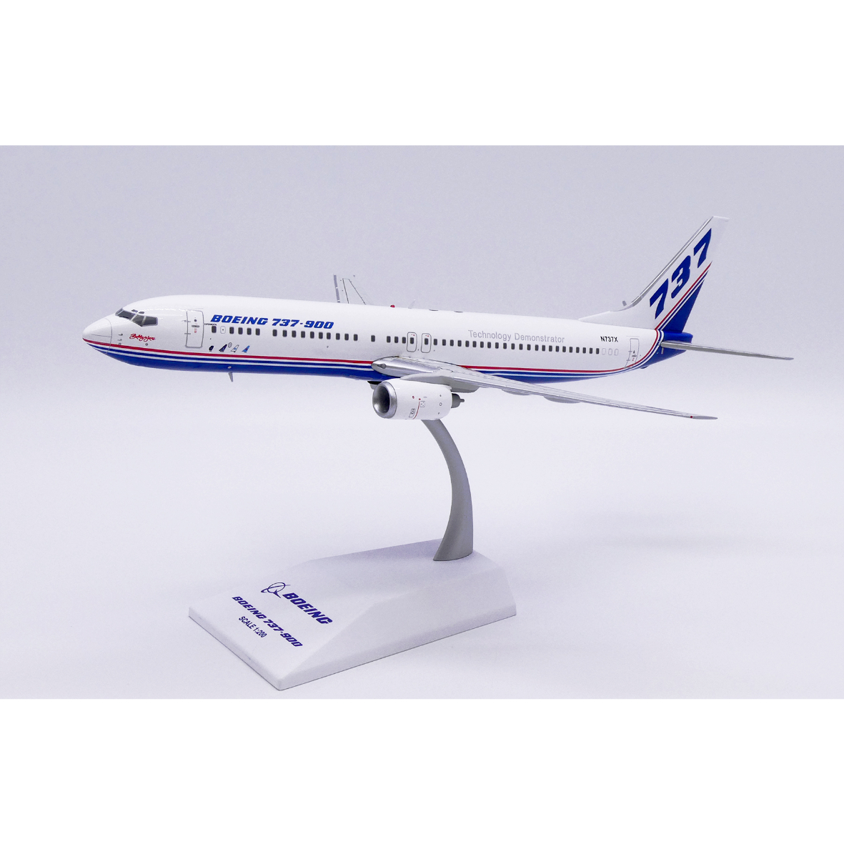 1/200 737-900 ボーイング社 ハウスカラー N737X | ひ