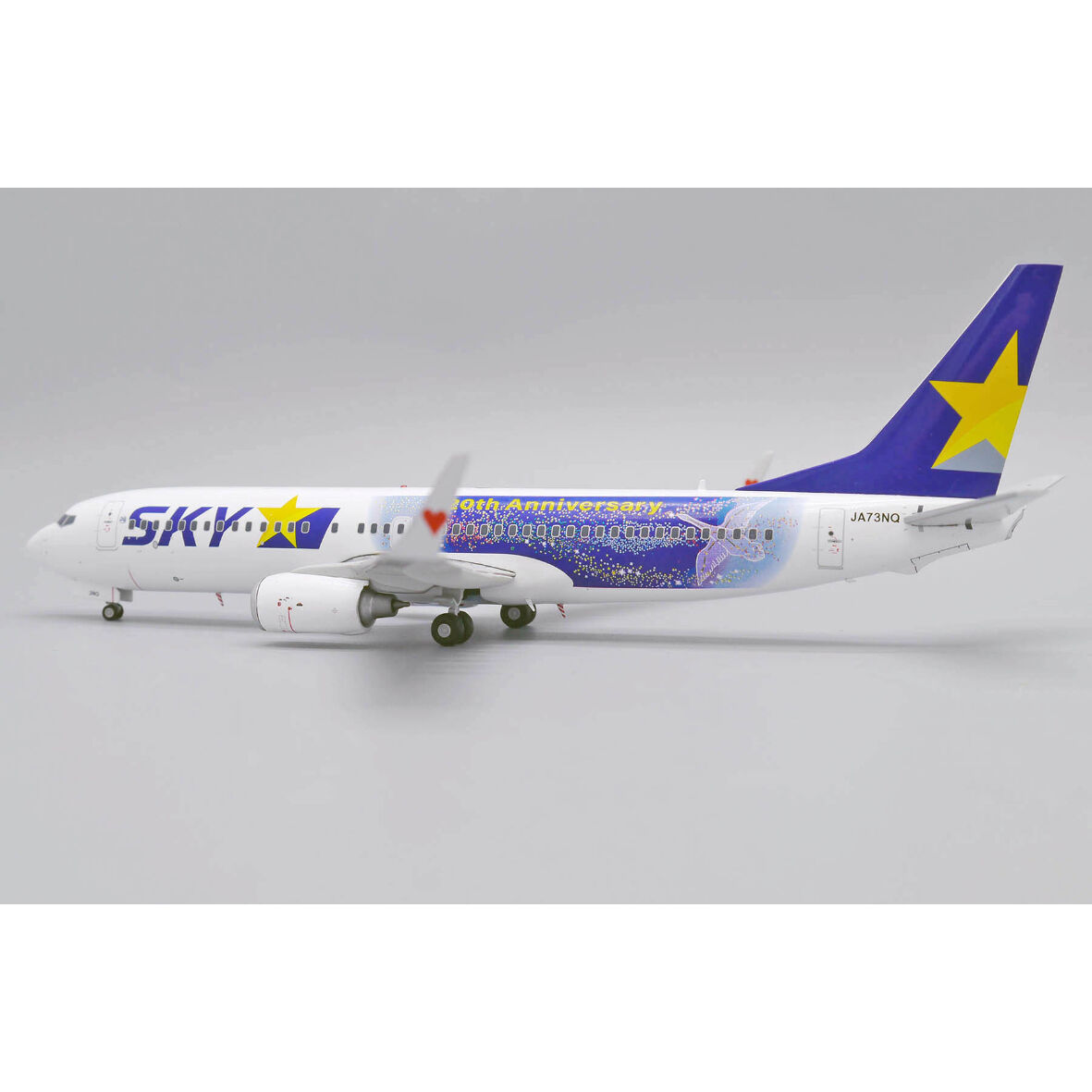 p.o.p　1/200 スカイマーク B737-800 JA73NQ original