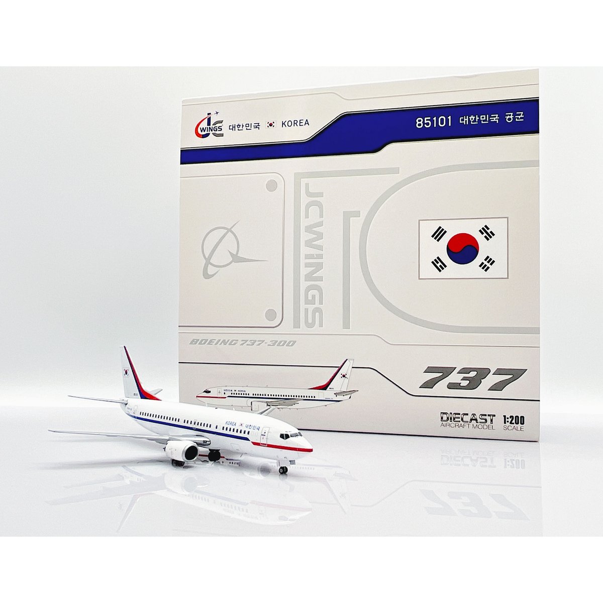 お取り寄せ商品】1/200 737-300 大韓民国空軍 85101 | ひこーきちゃん