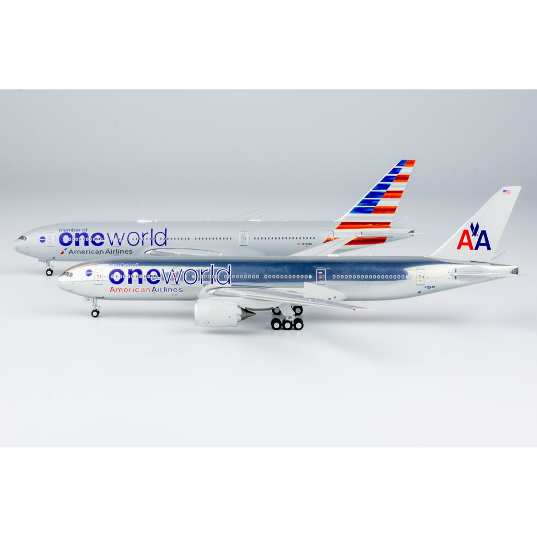 1/400 777-200ER アメリカン航空「ワンワールド塗装機」 N796
