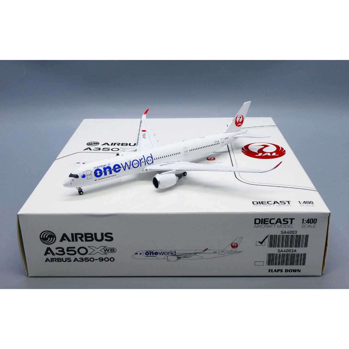 非売品・新商品情報】1/400 A350-900 JAL「ワンワールド塗装 非売品・新商品情報】1/400 A350-900 JAL「ワンワールド塗装