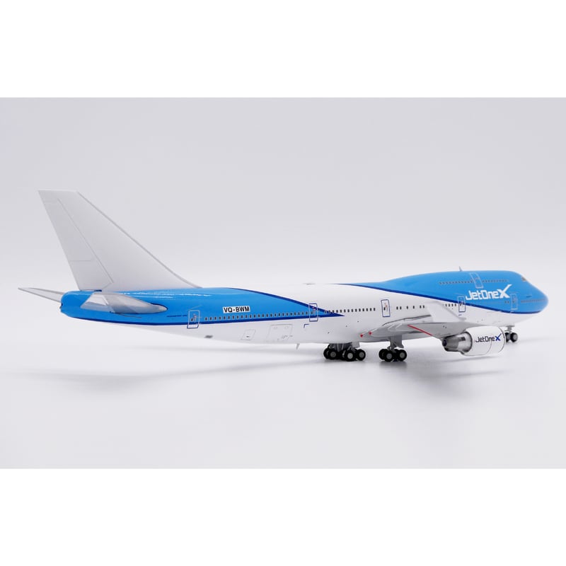 限時セール】【お取り寄せ商品】1/400 747-400 ジェットワンX VQ-BW