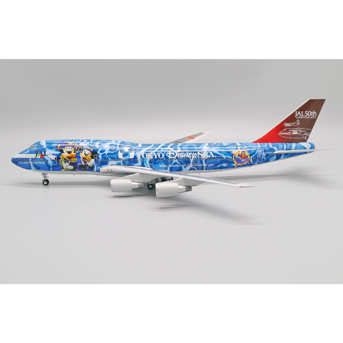 JAL BOEING 747-300 LED仕様完成品 非売品・新商品情報】1/200 747-400D JAL「Tokyo DisneySE