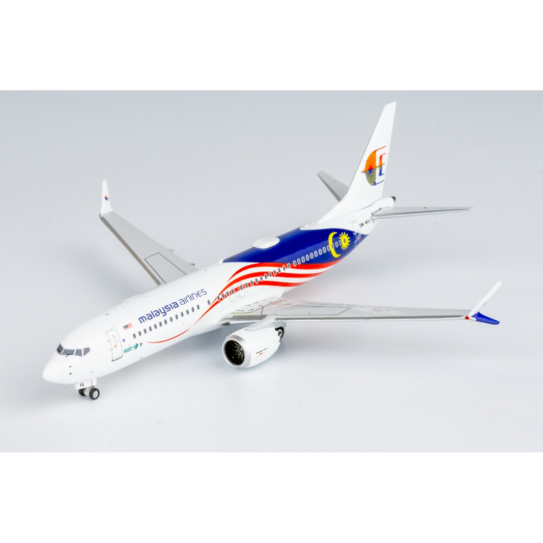JC Wings 1:400 マレーシア航空 B737MAX8 9M-MVD JC Wings 1:400