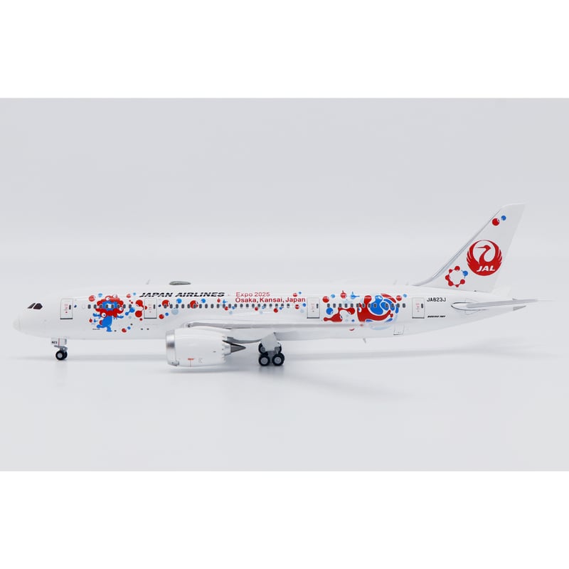 非売品・新商品情報】1/400 787-8 JAL「ミャクミャクJET 2号機」 JA82