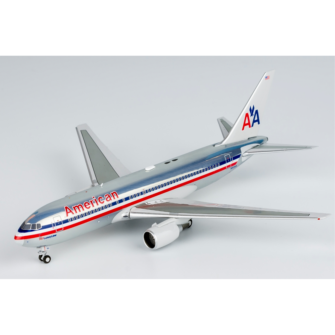 1/400 767-200 アメリカン航空 N313AA (ポリッシュ仕上げ) |