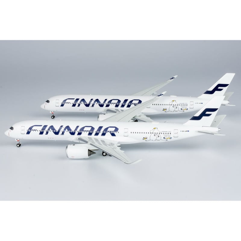 FINNAIR A350模型　 ムーミン塗装　1:400 FINNAIR A350模型 ムーミン塗装 1:400 1/400 A350-900 フィン