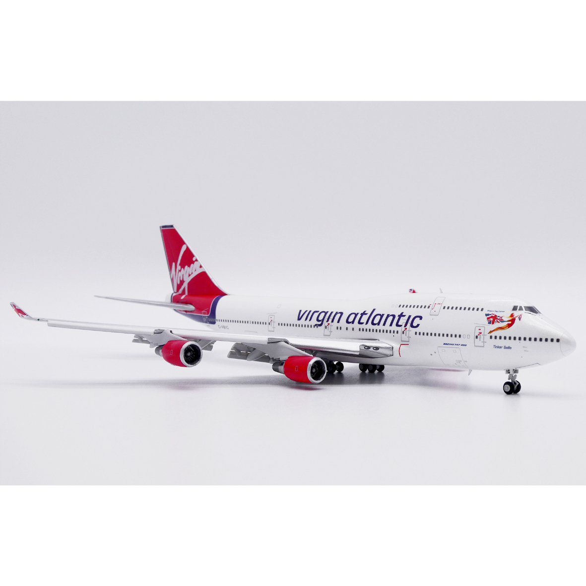 お取り寄せ商品】1/400 747-400 ヴァージン・アトランティック航空