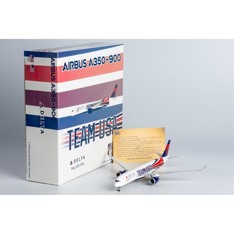 お取り寄せ商品】1/400 A350-900 デルタ航空「TEAM USA特 お取り寄せ商品】1/400 A350-900 デルタ航空「TEAM USA特