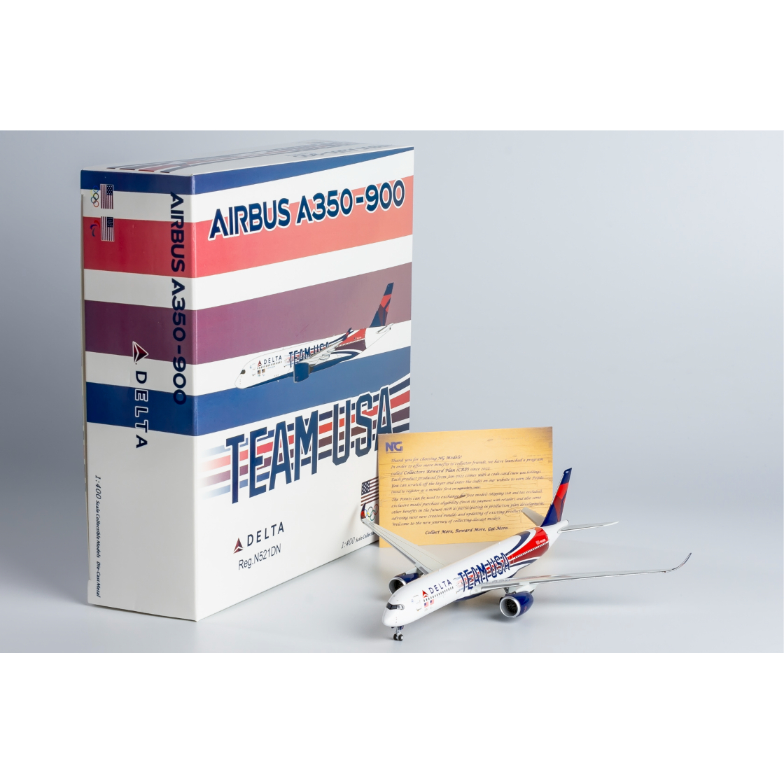 お取り寄せ商品】1/400 A350-900 デルタ航空「TEAM USA特 お取り寄せ商品】1/400 A350-900 デルタ航空「TEAM USA特