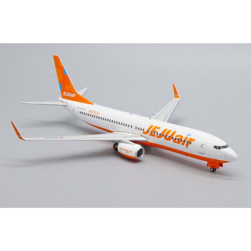 お取り寄せ商品】1/200 737-800 チェジュ航空 HL8049 スタンド付き