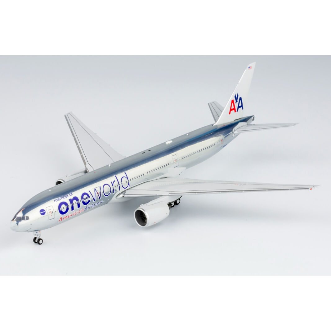 お取り寄せ商品】1/400 777-200ER アメリカン航空「ワンワールド塗装機 