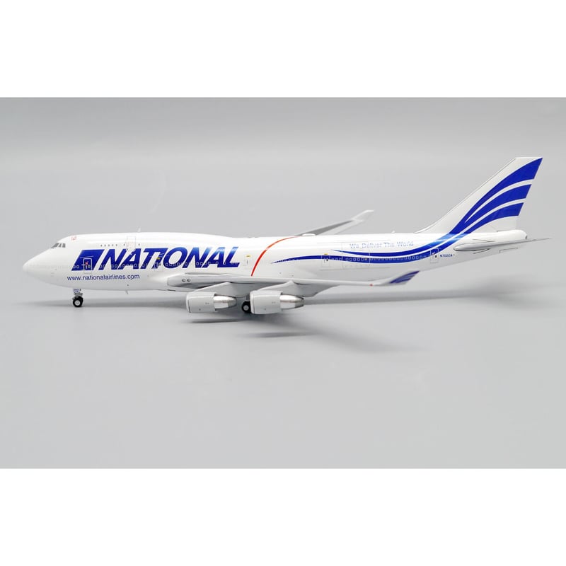 お取り寄せ商品】1/400 747-400(BCF) ナショナル・エアラインズ N70