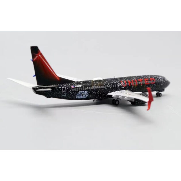 ユナイテッド航空 スター・ウォーズ　 B737-800 1/200 ユナイテッド航空、スター・ウォーズの特別塗装機の運航を開始