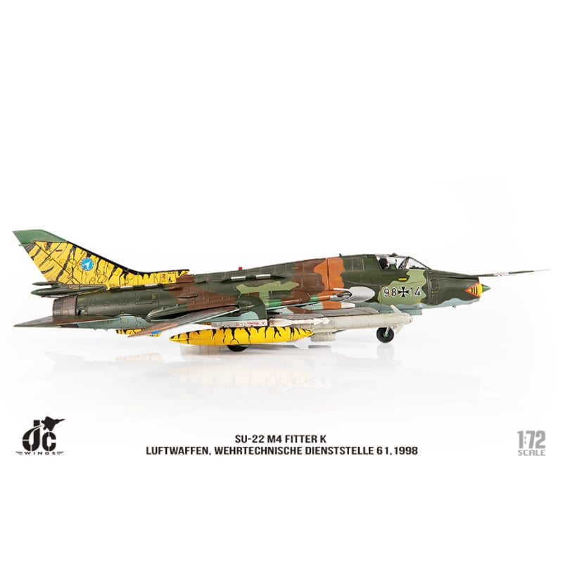 お取り寄せ商品】1/72 SU-22M4 ドイツ空軍 航空機技術耐空性センター