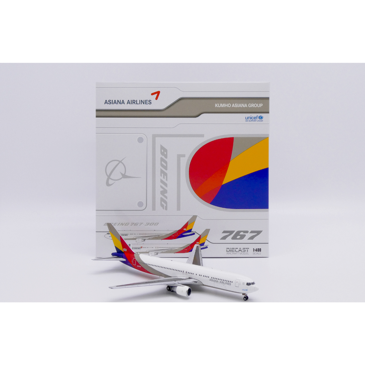 1/400 767-300ER アシアナ航空「Last Flight」 HL7528 | ひこ