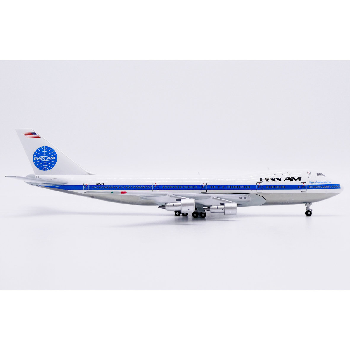 1/400 747-100 パンアメリカン航空「Clipper Champion