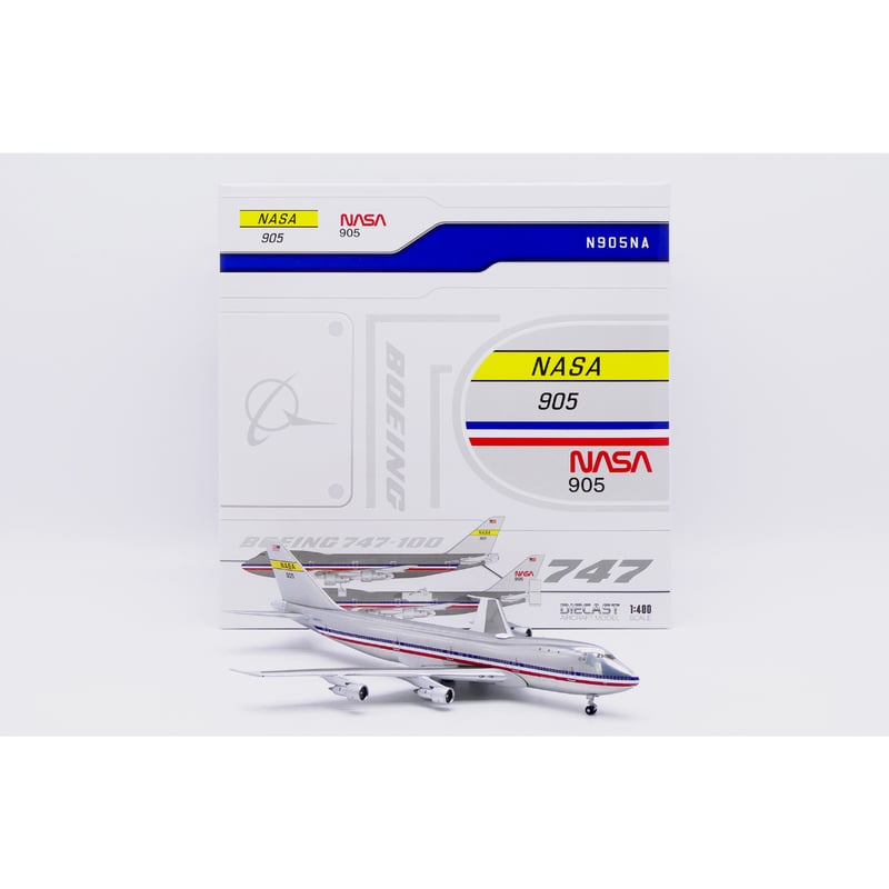 お取り寄せ商品】1/400 747-100 アメリカ航空宇宙局「Yellow Strip