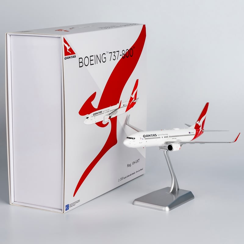 お取り寄せ商品】1/200 737-800/w カンタス航空「Townsville」