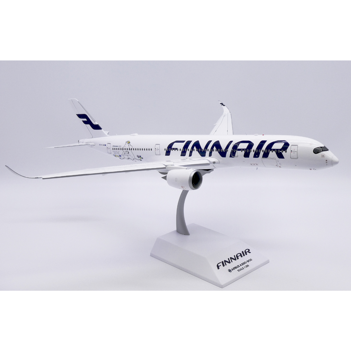 1/200 A350-900 フィンエアー[ムーミン1号機] OH-LWP Flap dow