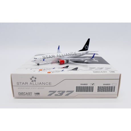 スカンジナビア航空 737-800 LN-RRE 1/400 CATEGORY スカンジナビア航空 | ひこーきちゃん