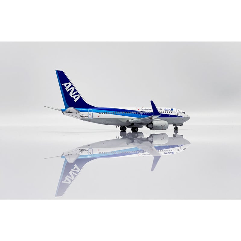 ANA ボーイング737 キーホルダー 非売品・新商品情報】1/200 737-700 ANA JA02AN （機体キーホル