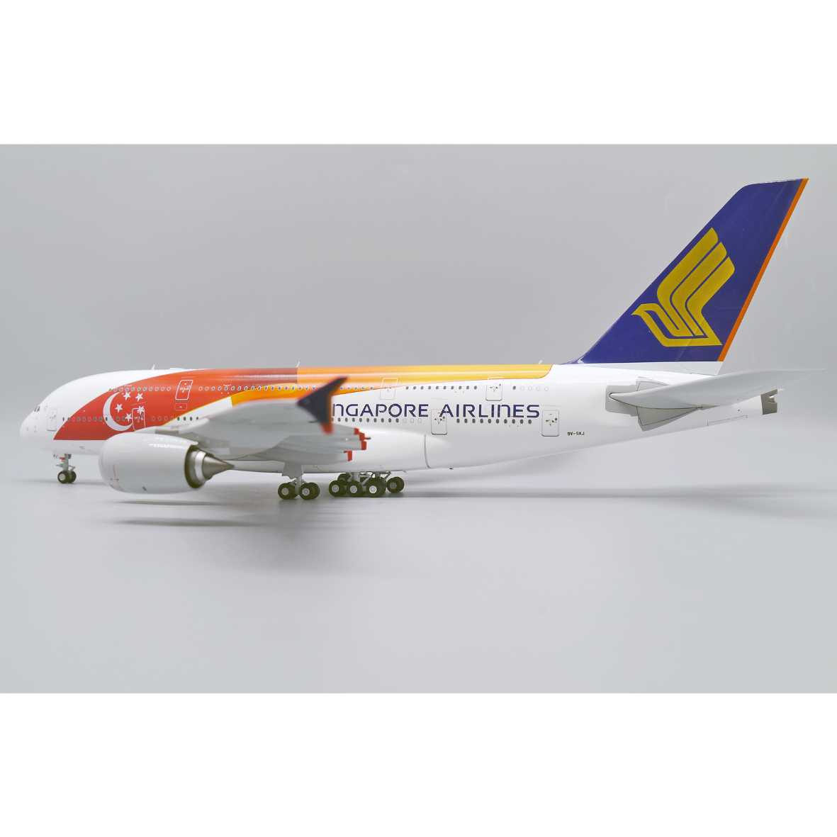 1/200 A380 シンガポール航空「建国50周年塗装機」 9V-S