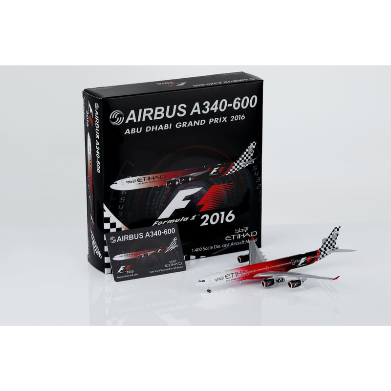 お取り寄せ商品】1/400 A340-642 エティハド航空「Formula 1 アブダ