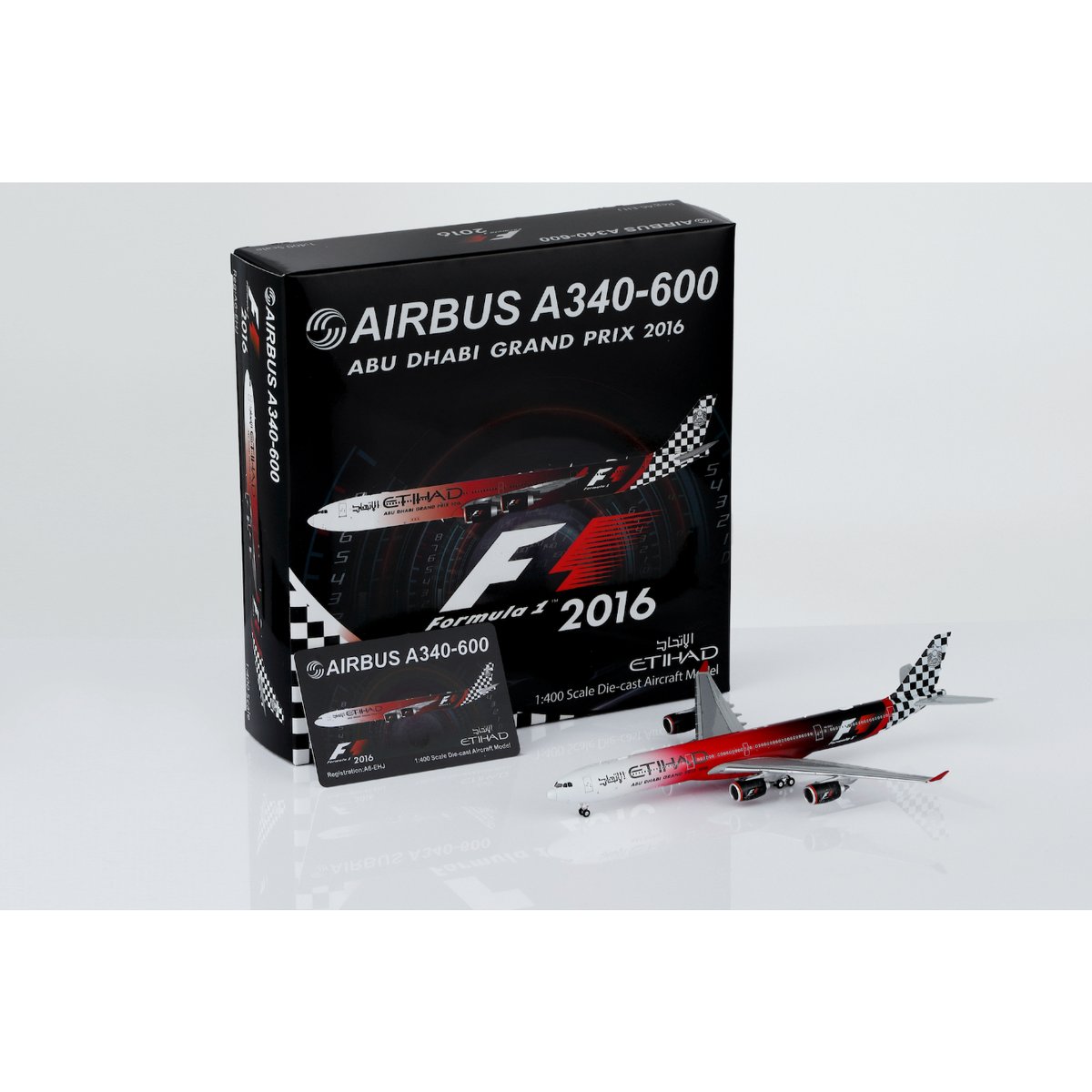 お取り寄せ商品】1/400 A340-642 エティハド航空「Formula 1 アブダ