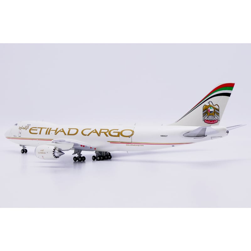 限時セール】【お取り寄せ商品】1/400 747-8F エティハド・カーゴ N8