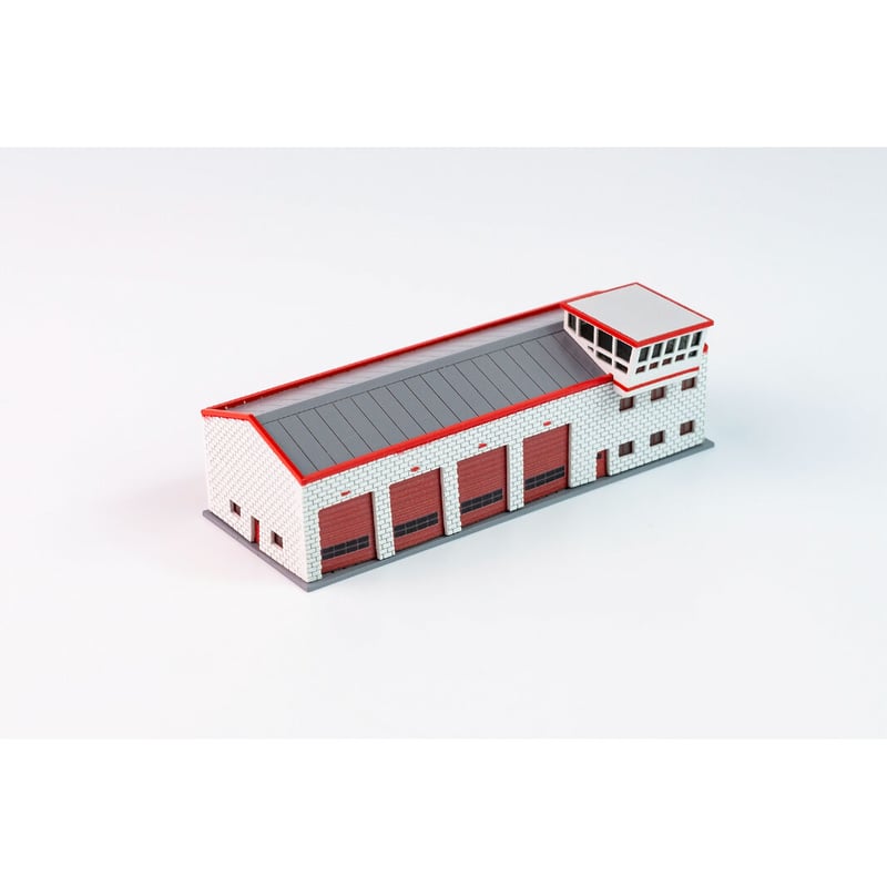 消防署　模型　ジオラマ　ストラクチャー　1/150 消防署 模型 ジオラマ ストラクチャー 1/150 消防署 模型