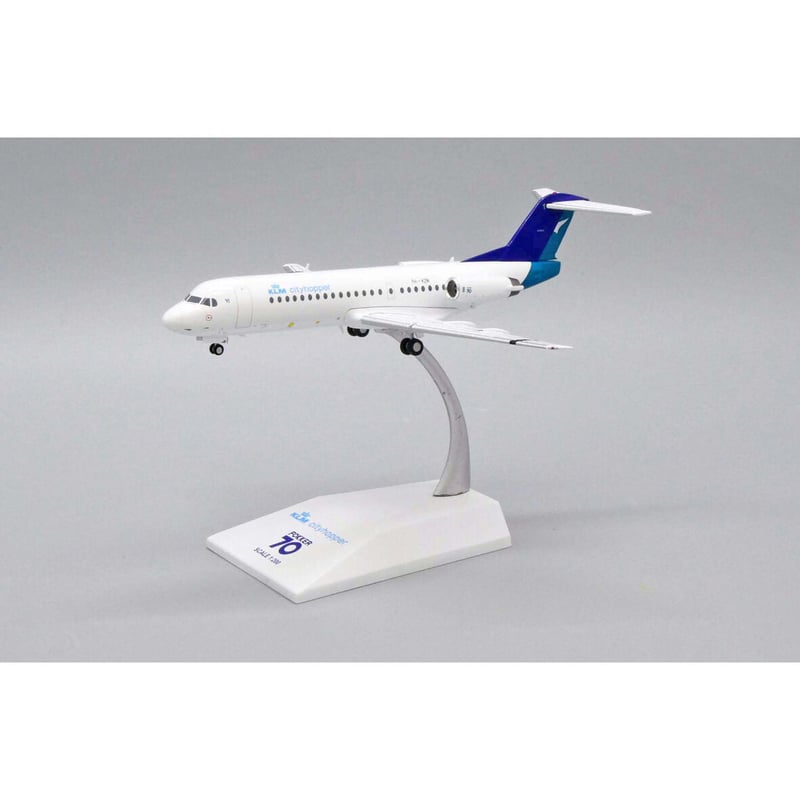 オランダ航空 フォッカー70 KLMシティホッパー、フォッカーへ敬意表す特別塗装機で運航 F70