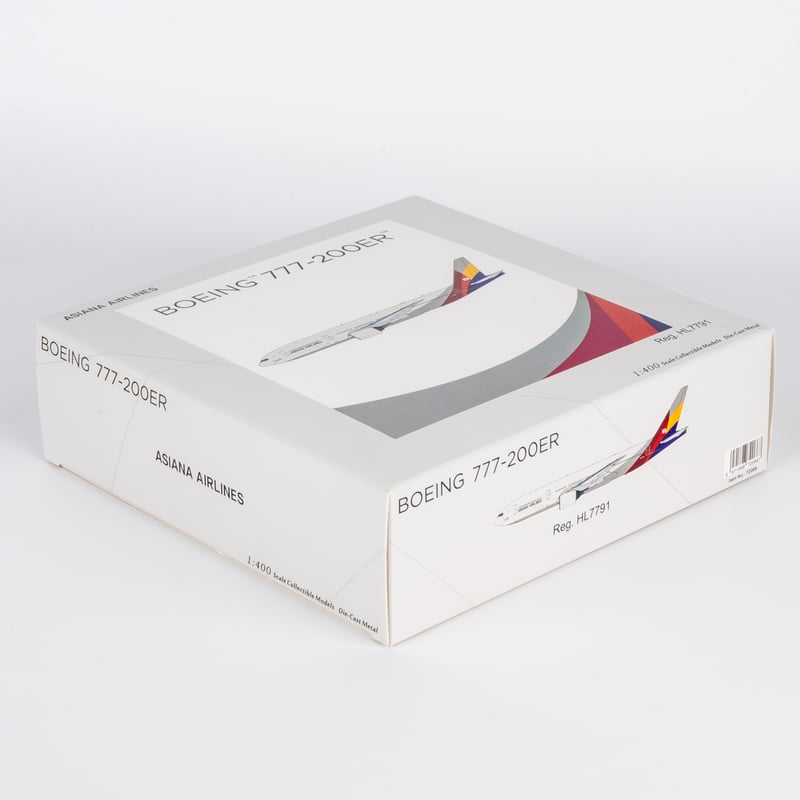 お取り寄せ商品】1/400 777-200ER アシアナ航空「revised tit