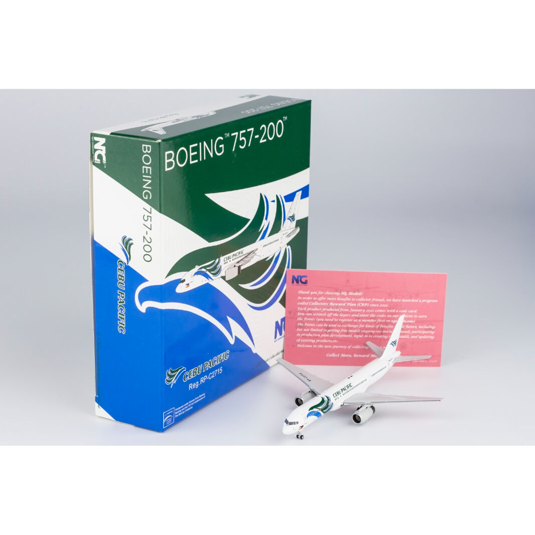 お取り寄せ商品】1/400 757-200 セブパシフィック航空 RP-C2715