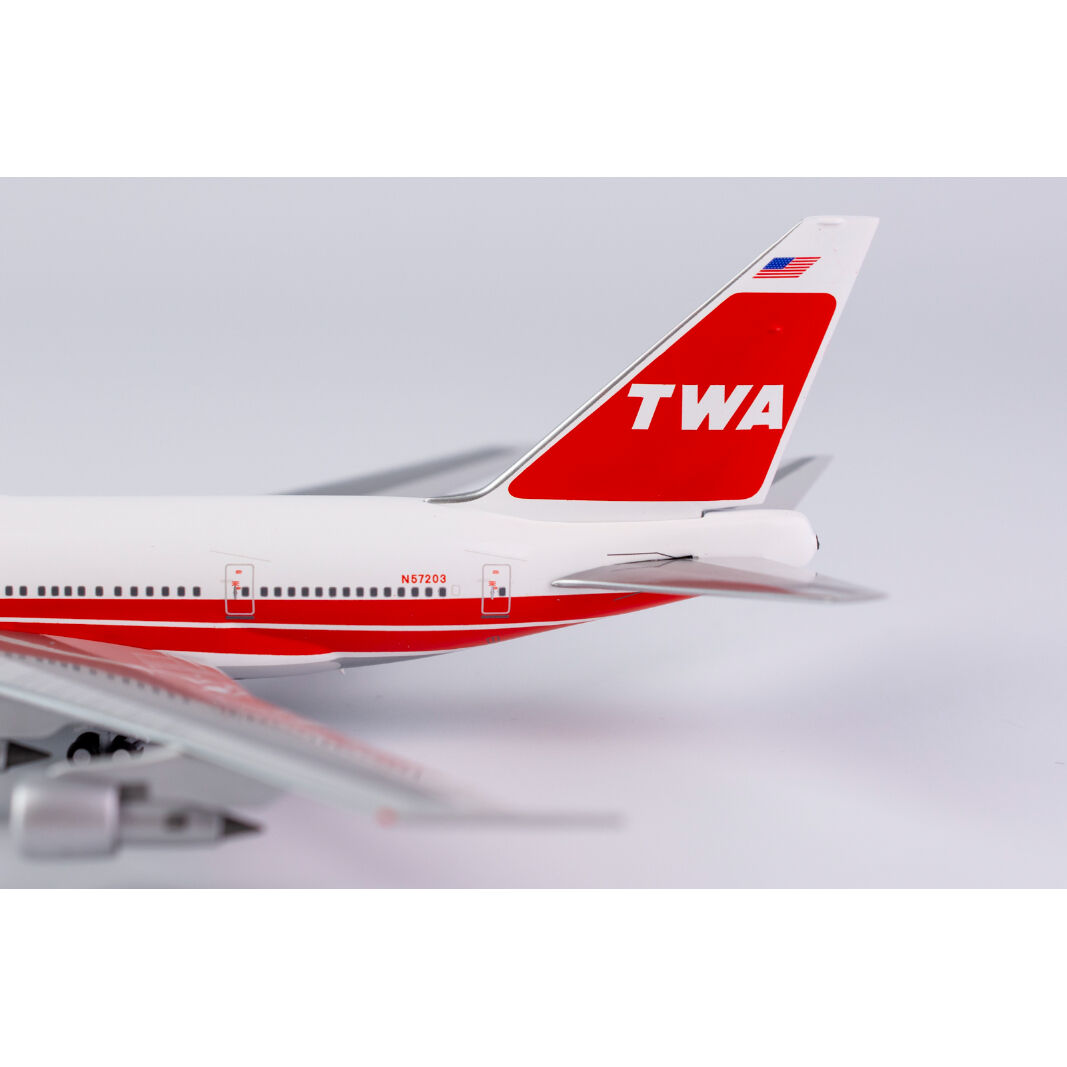 お取り寄せ商品】1/400 747SP トランス・ワールド航空 [Boston Ex