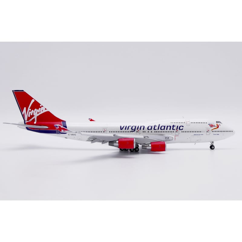 お取り寄せ商品】1/400 747-400 ヴァージン・アトランティック航空