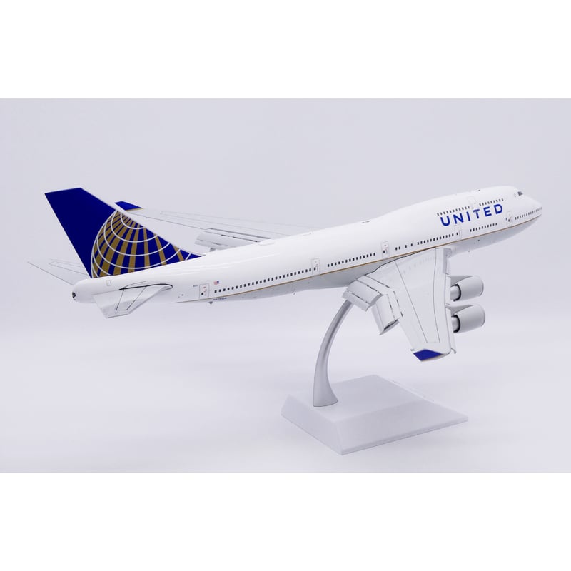 お取り寄せ商品】1/200 747-400 ユナイテッド航空 N