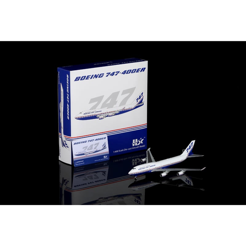 お取り寄せ商品】1/400 747-400 ボーイング社「ハウスカラー」 N747ER |