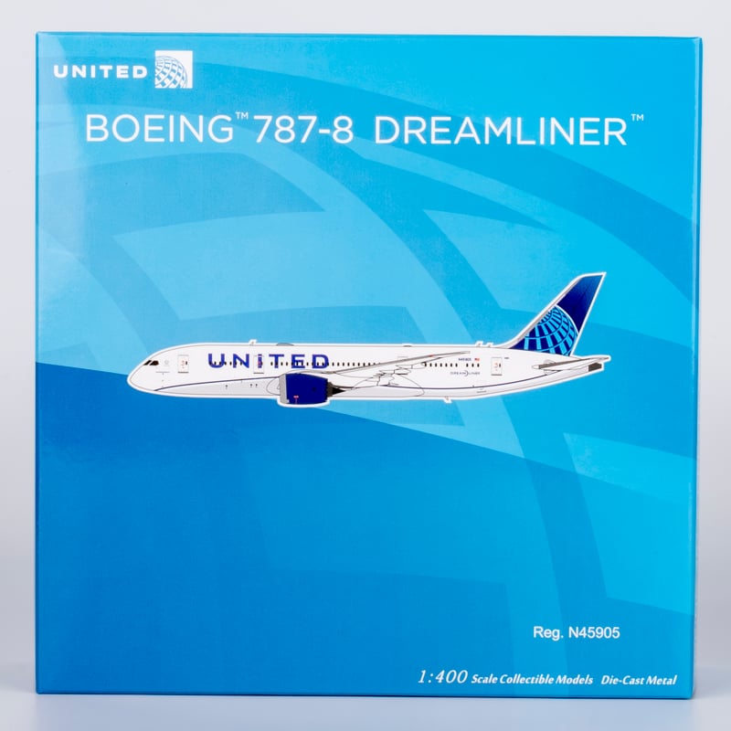 お取り寄せ商品】1/400 787-9 ユナイテッド航空[Blue Evolut