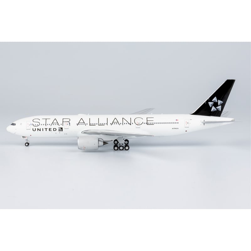 航空機・ヘリコプター Boeing 777-200 STAR ALLIANCE 1:400 お取り寄せ商品】1/400 777-200ER ユナイテッド航空「スター