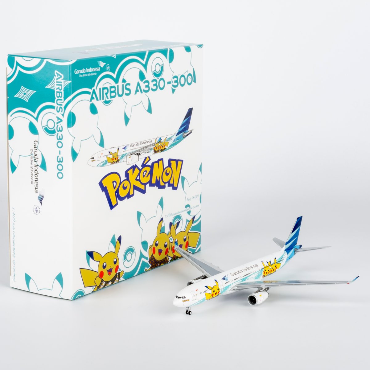 ## 専用商品 ガルーダインドネシア A330-300 ポケモンジェット 1/400 A330-300 ガルーダ・インドネシア航空「Pikachu Jet GA-2」