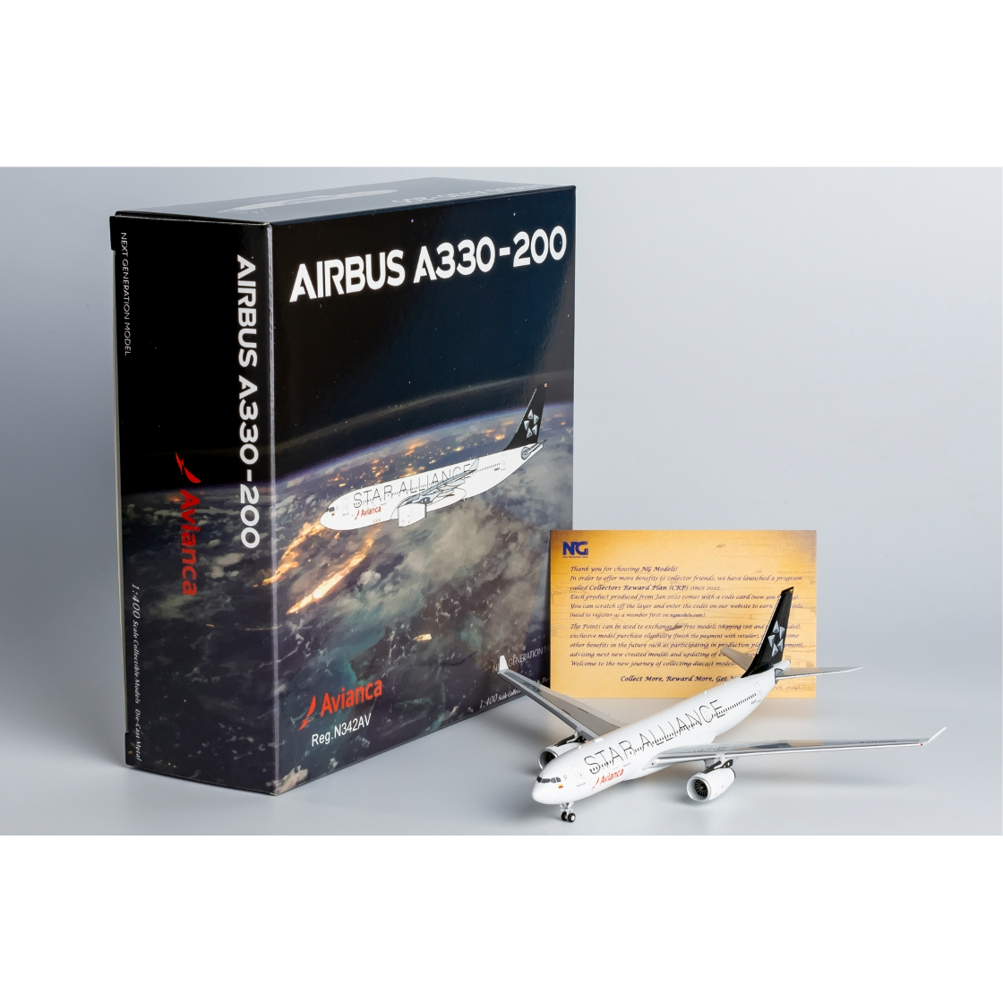 アシアナ航空 A330 Airlinertags スターアライアンス 立体感3色 アシアナ航空 A330 Airlinertags スターアライアンス 立体感3色