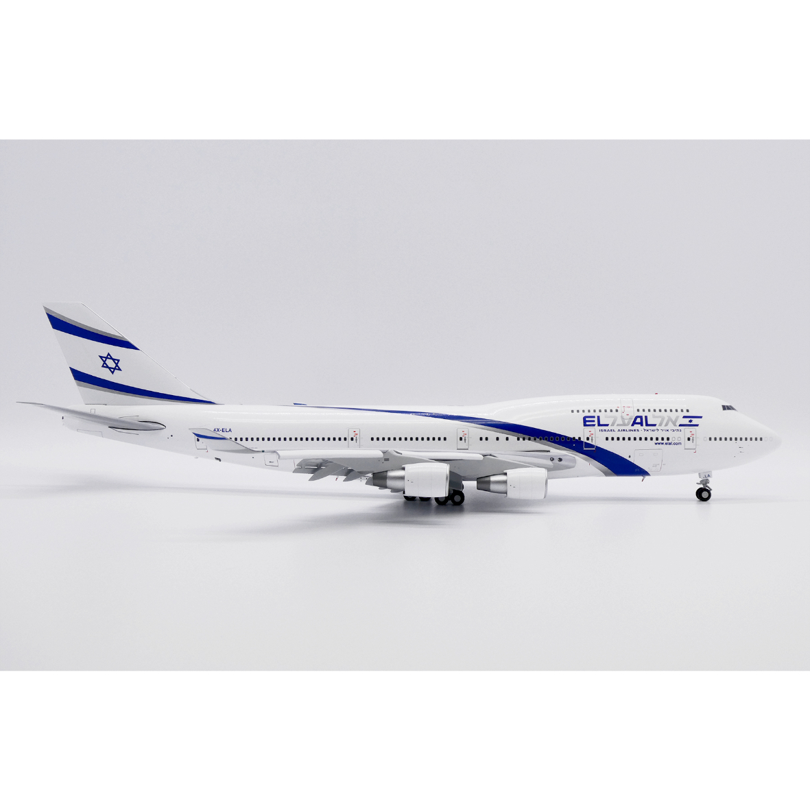お取り寄せ商品】1/200 747-400 エルアル・イスラエル航空 4X-ELA