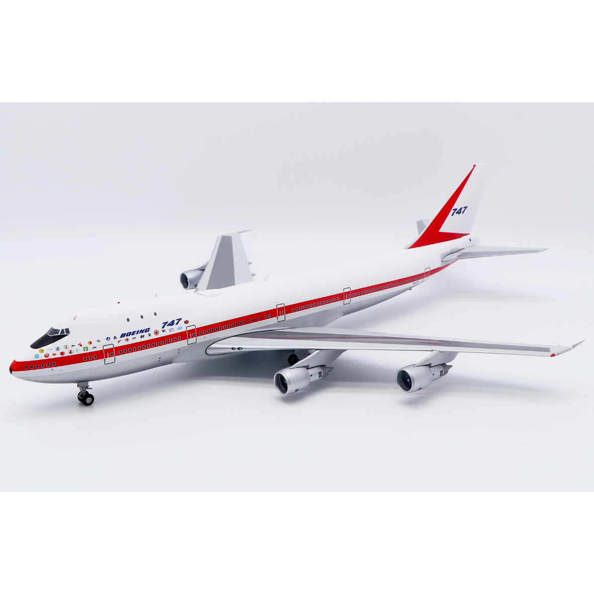 お取り寄せ商品】1/200 747-100 ボーイング社「City of Everett」