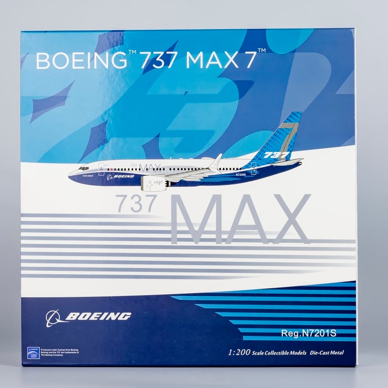 お取り寄せ商品】1/200 737 MAX 7 ボーイング社ハウスカラー N72 お取り寄せ商品】1/200 737 MAX 7 ボーイング社ハウスカラー N72