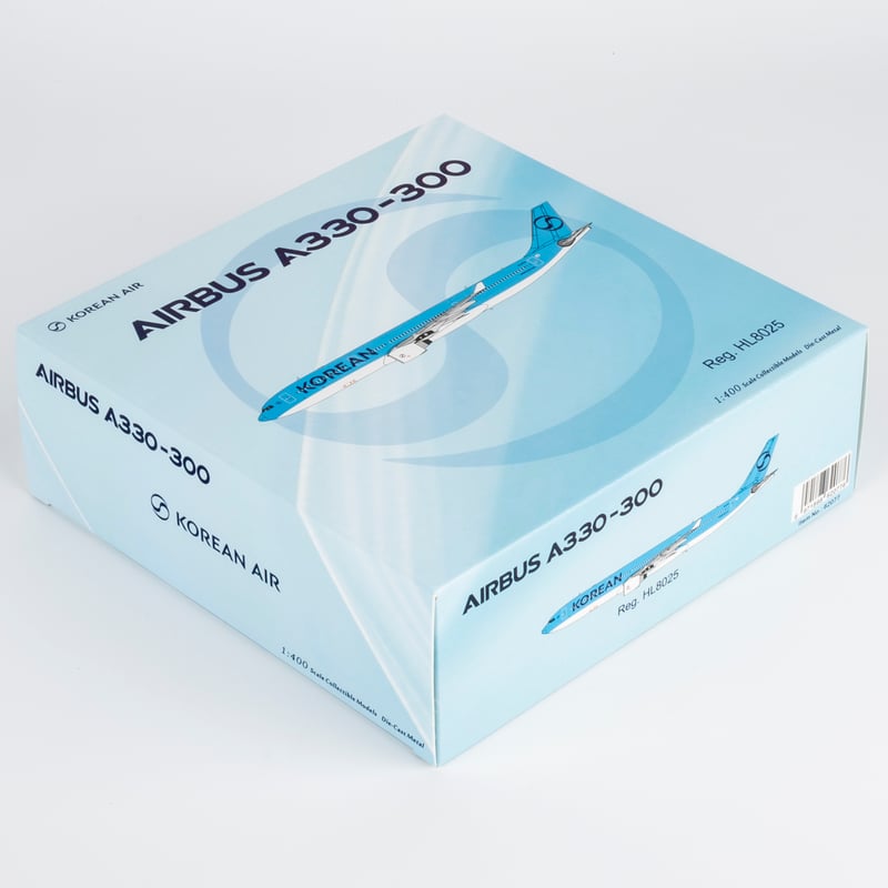 大韓航空 A330-300 HL8025 1/400 NGM62077 1:400 NG Model Korean Air Airbus A330-300 Reg #HL8025