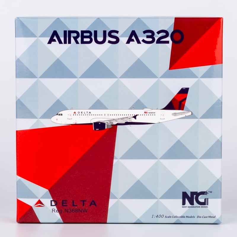 お取り寄せ商品】1/400 A320-200 デルタ航空 N368