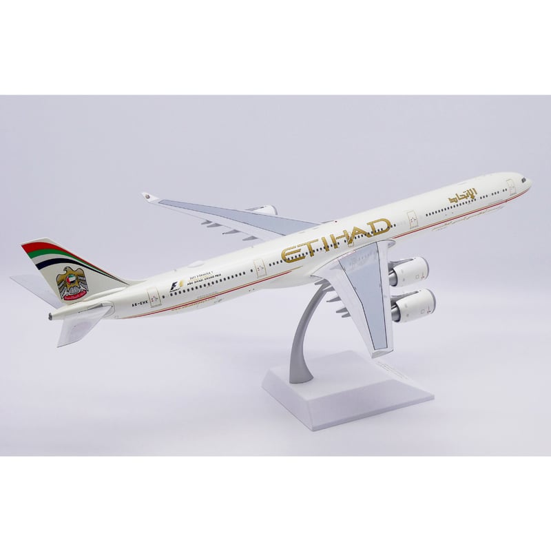 お取り寄せ商品】1/200 A340-600 エティハド航空 A6-EHK スタンド